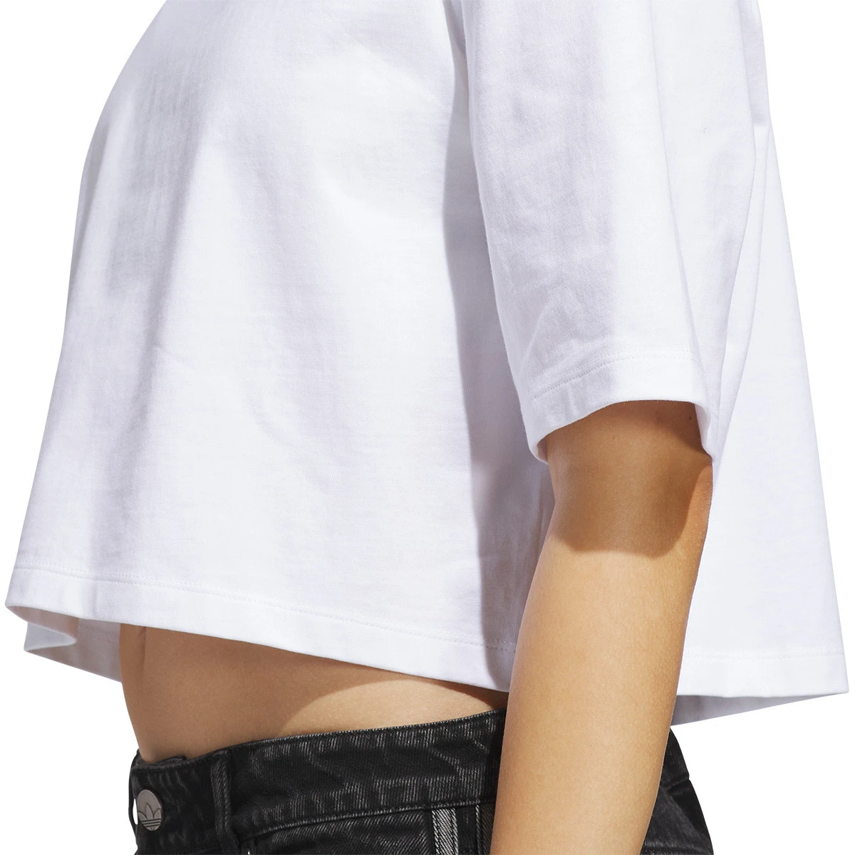T-Shirt adidas Ess Crop Mulher