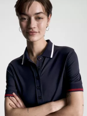 Vestido Polo Mini Listrado Global