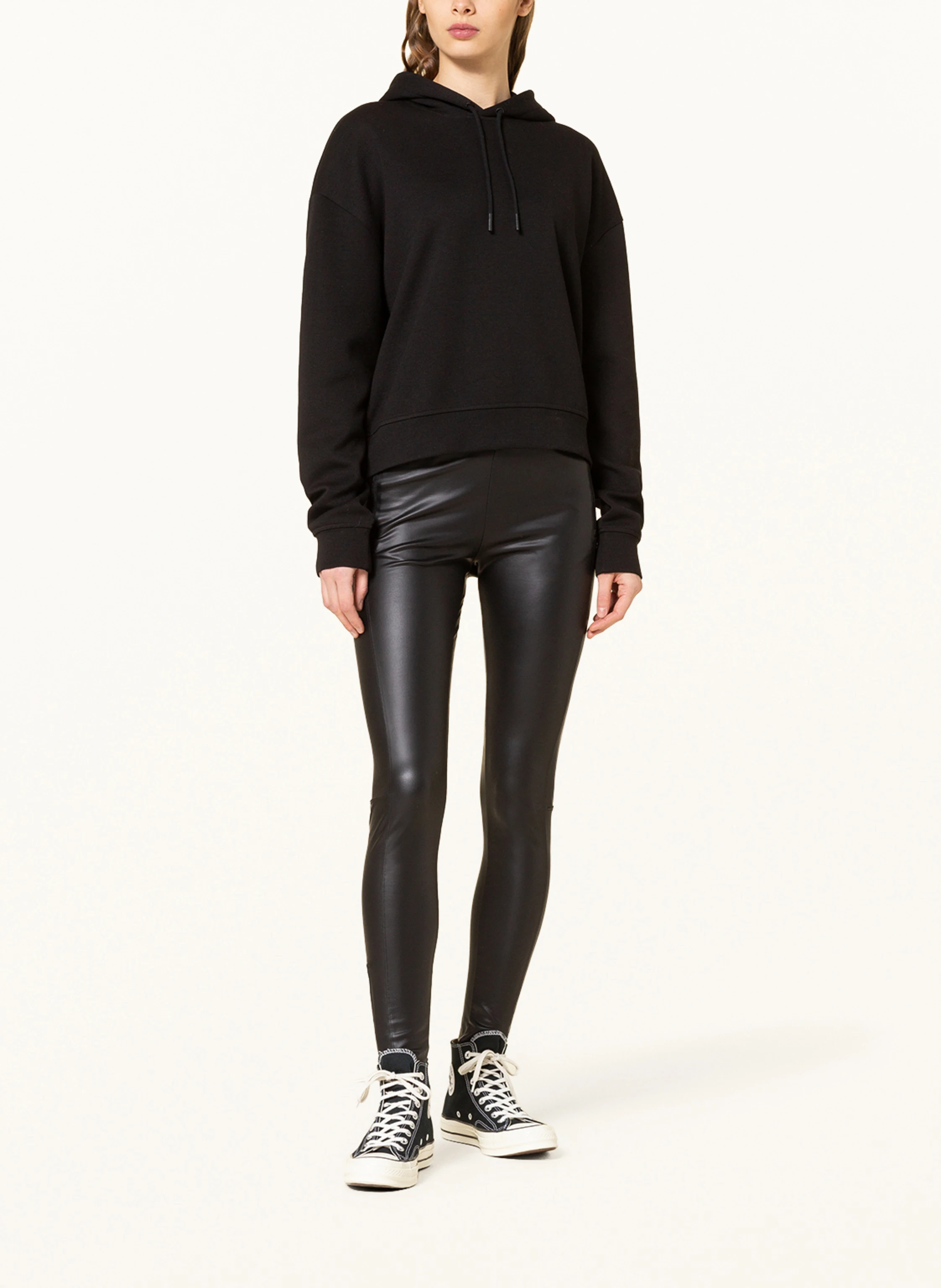 10DAYS 7/8-Leggings in Lederoptik