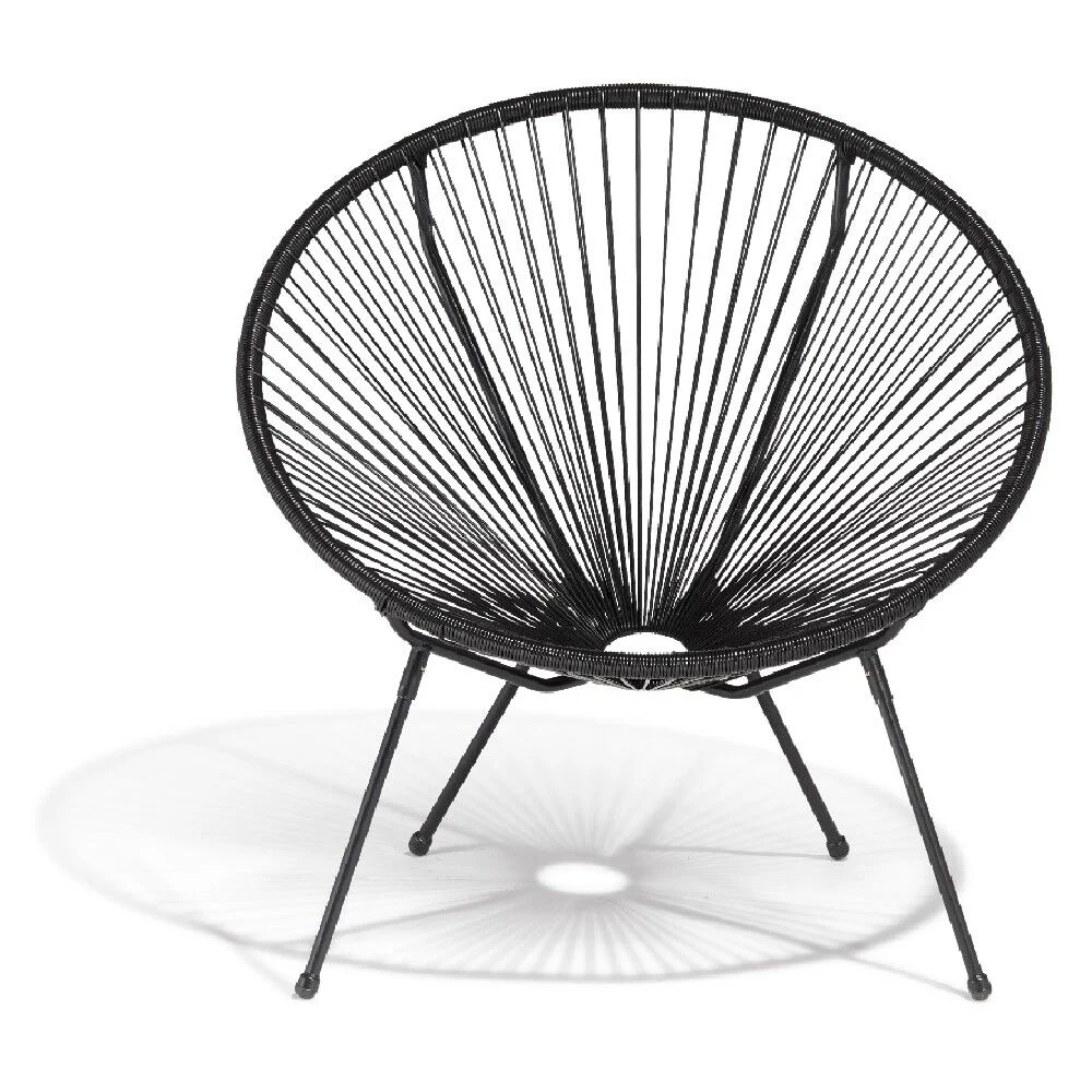 Fauteuil design Urban noir
