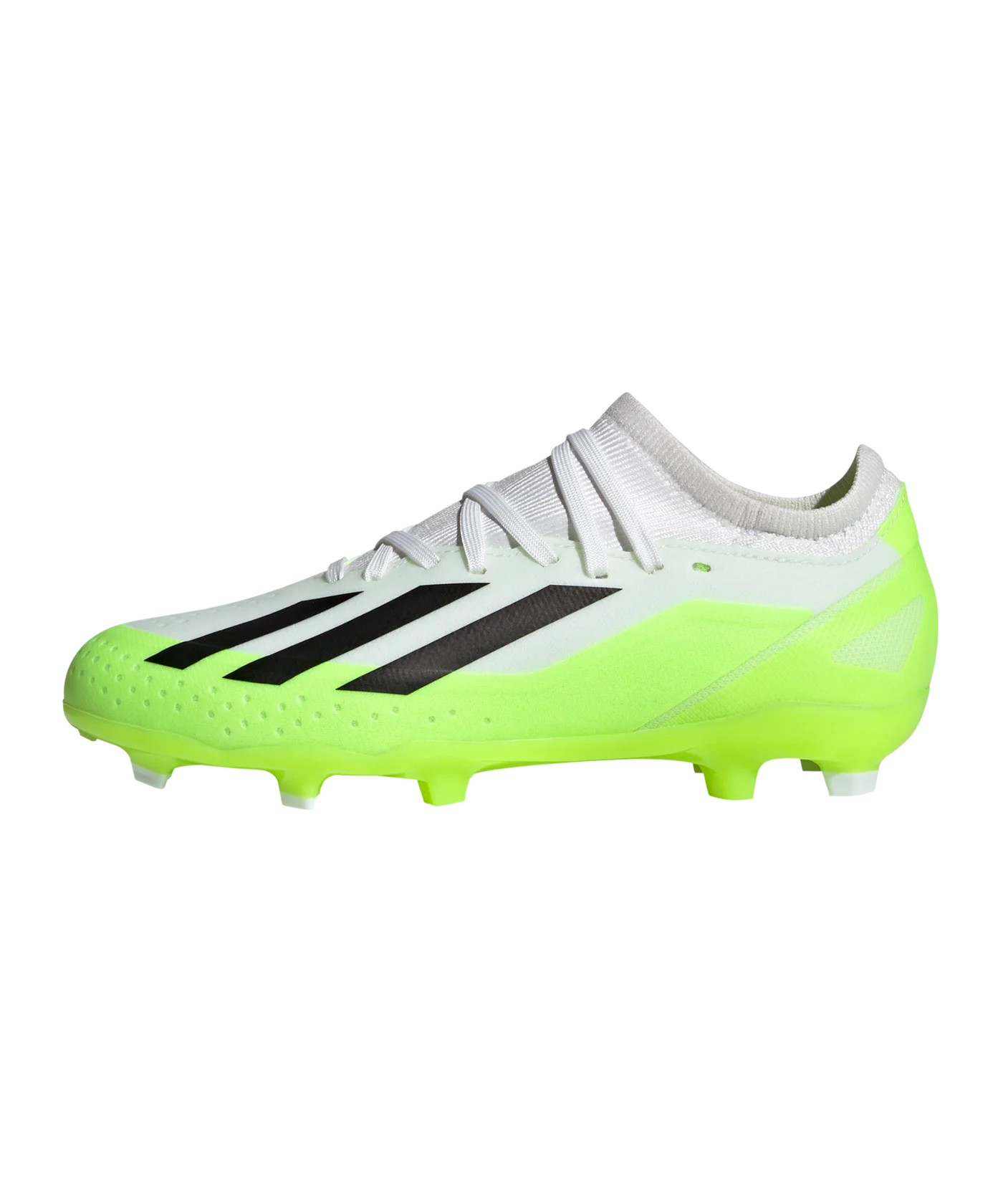 adidas X Crazyfast.3 FG Crazyrush Kids Weiss Schwarz Gelb