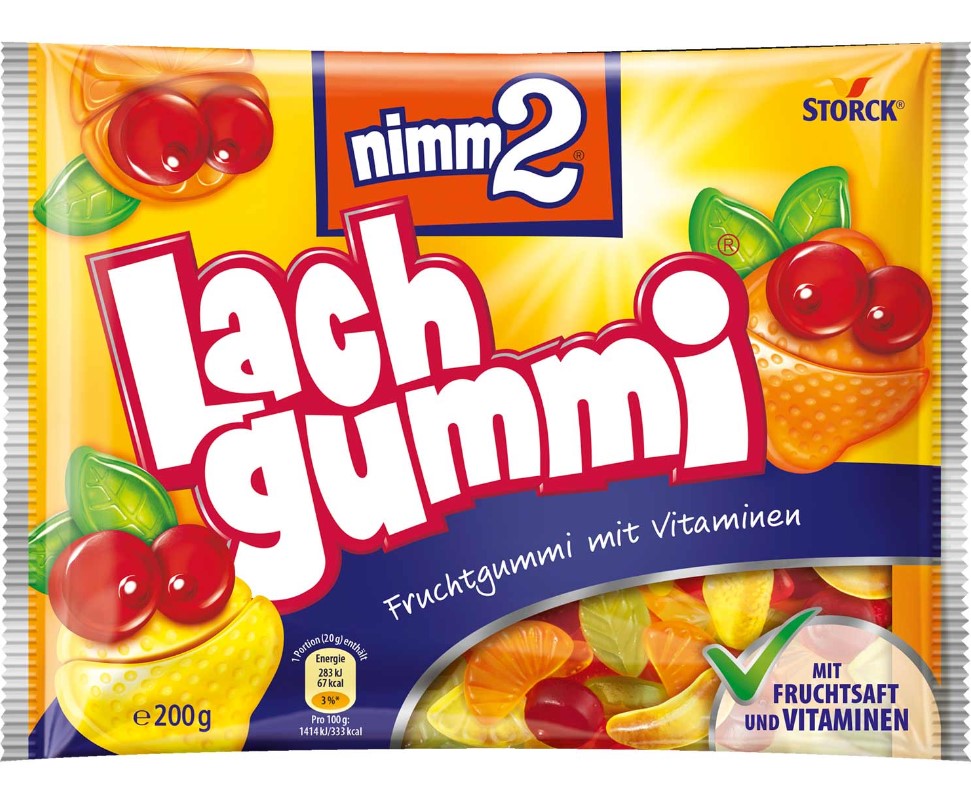 Storck Nimm2 Lachgummi 200g MHD:30.7.25