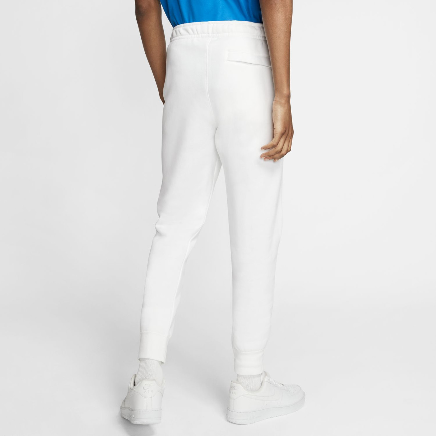 Nike Sportswear Club Fleece Joggingbroek Wit Zwart