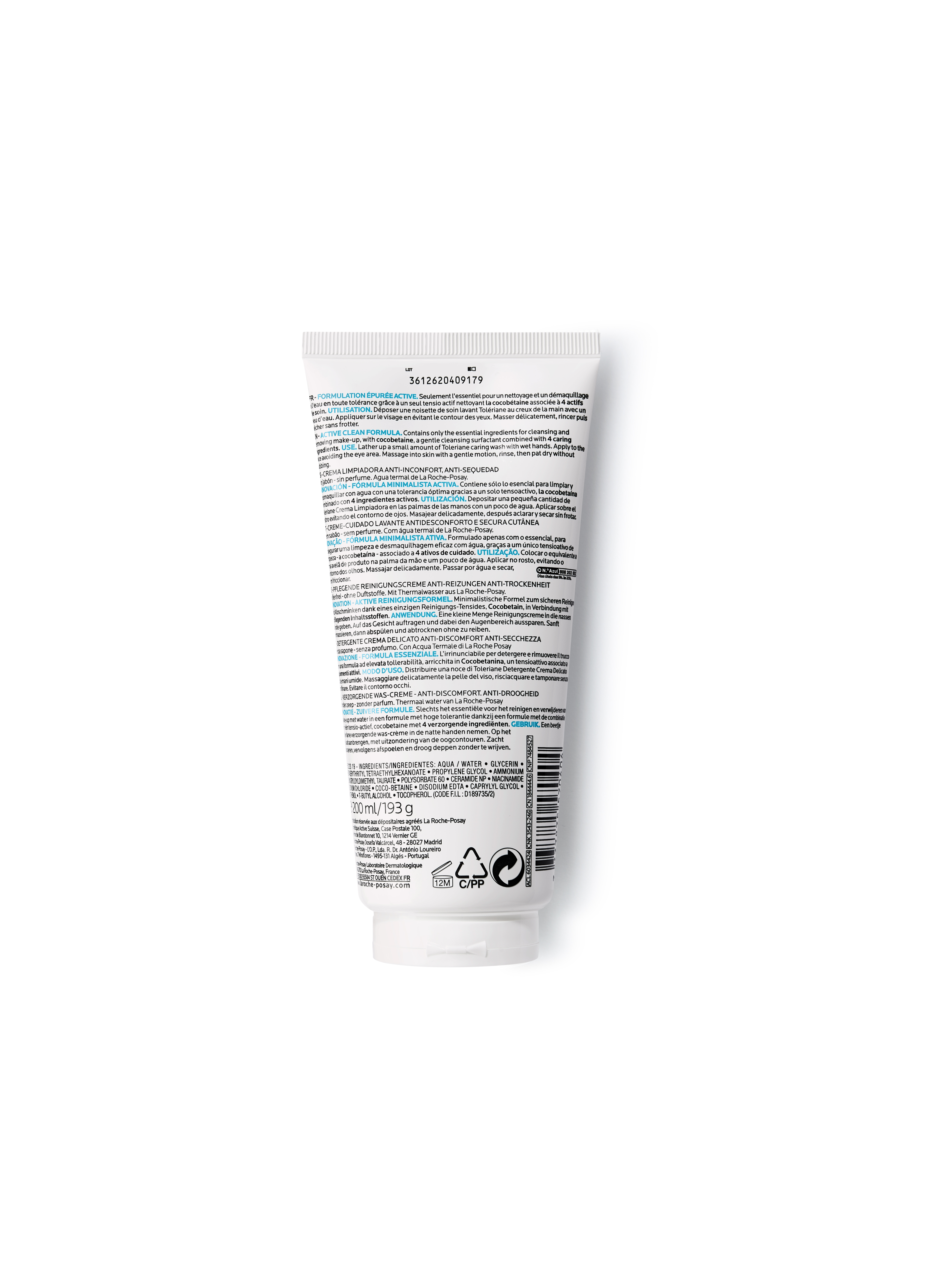 La Roche-Posay Toleriane Pflegende Reinigungspflege Tb 200 ml