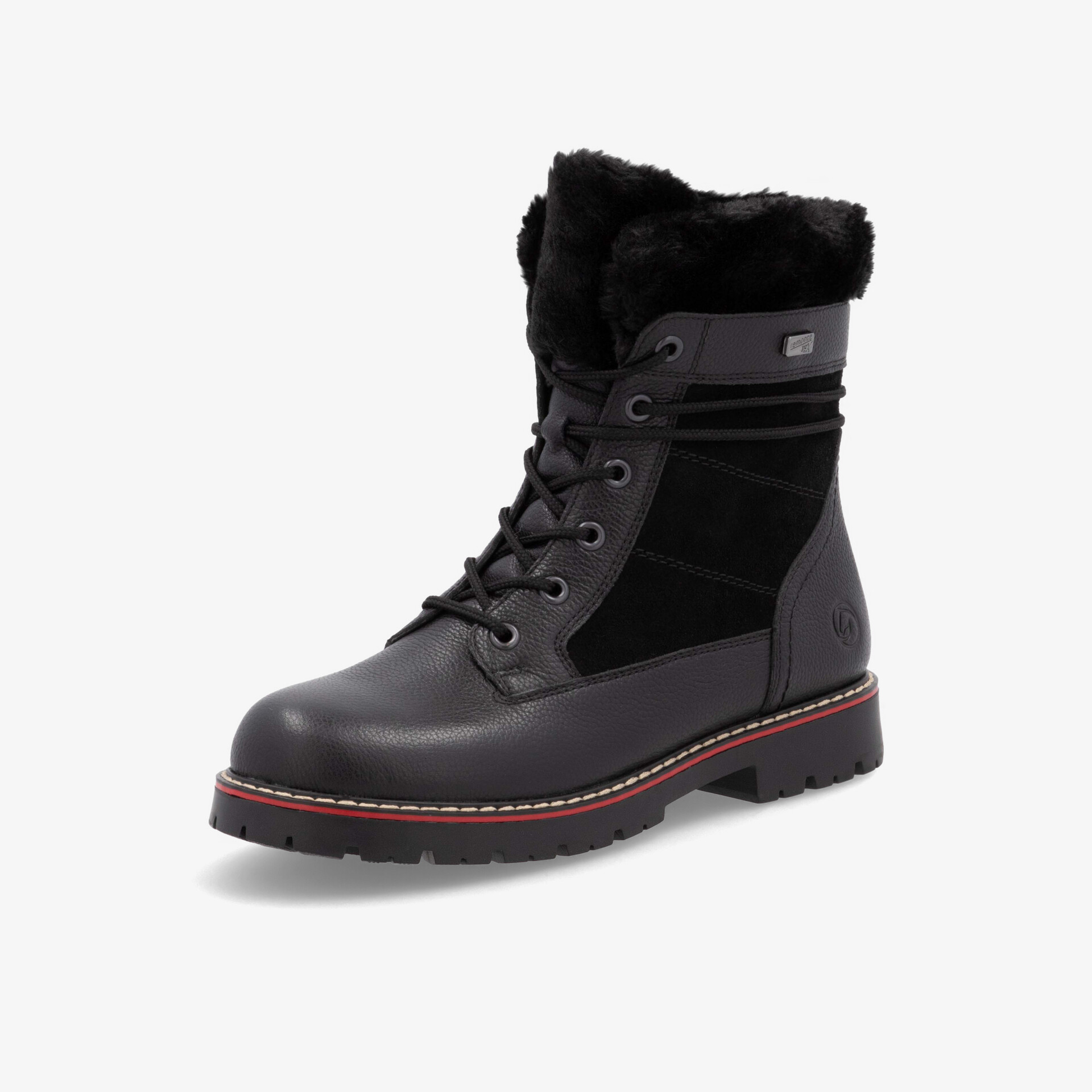 remonte Unisex Stiefeletten schwarz