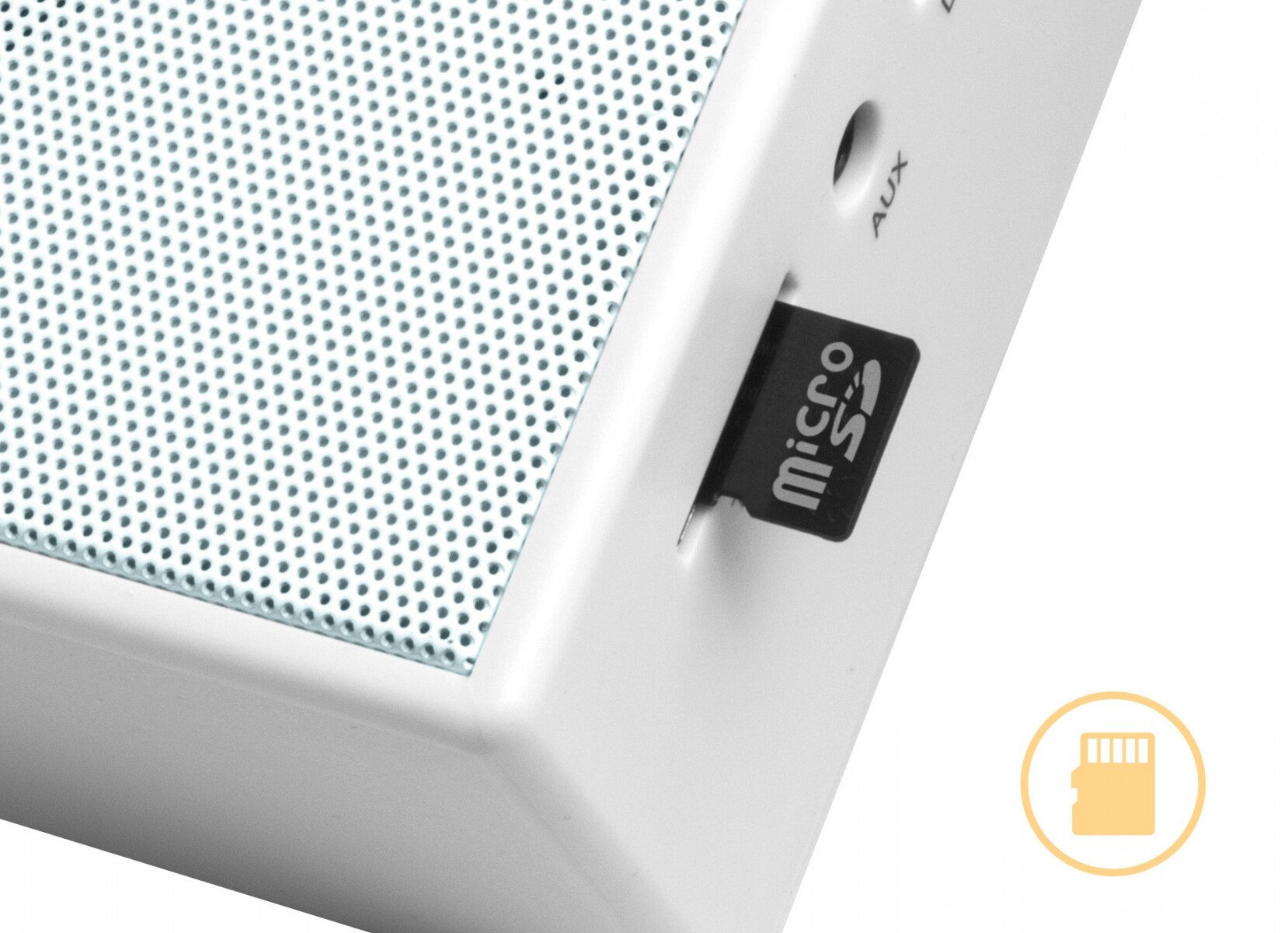 MusicMan DAB+ Socket Soundstation BT-X51 Portabler Lautsprecher FM-Radio, Bluetooth AUX–IN