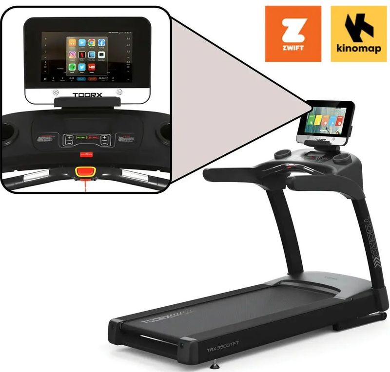 Toorx - TRX-3500 TFT - Loopband - Zwart - Staal