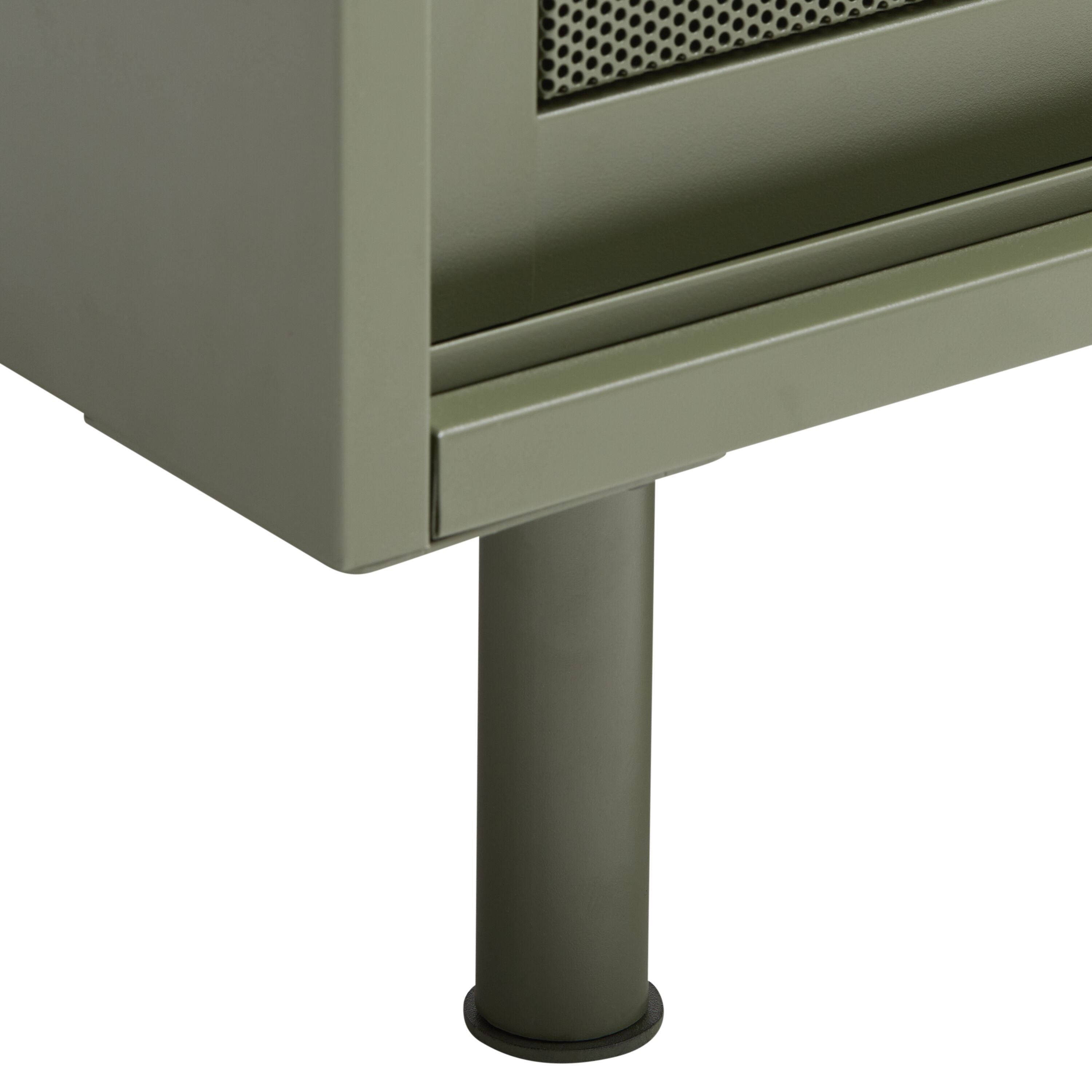 VALENA Sideboard - Olive / B: 120.0 cm x T: 45.0 cm x H: 75.0 cm