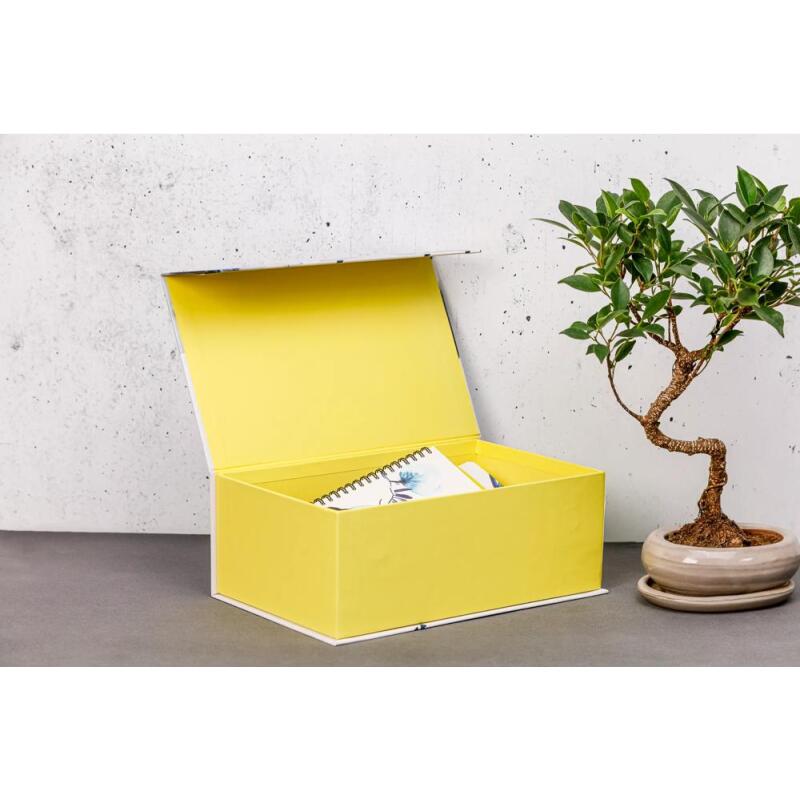 Inkebana, Boîte rectangulaire 29,8x17,8x10,8 cm - Multicolore