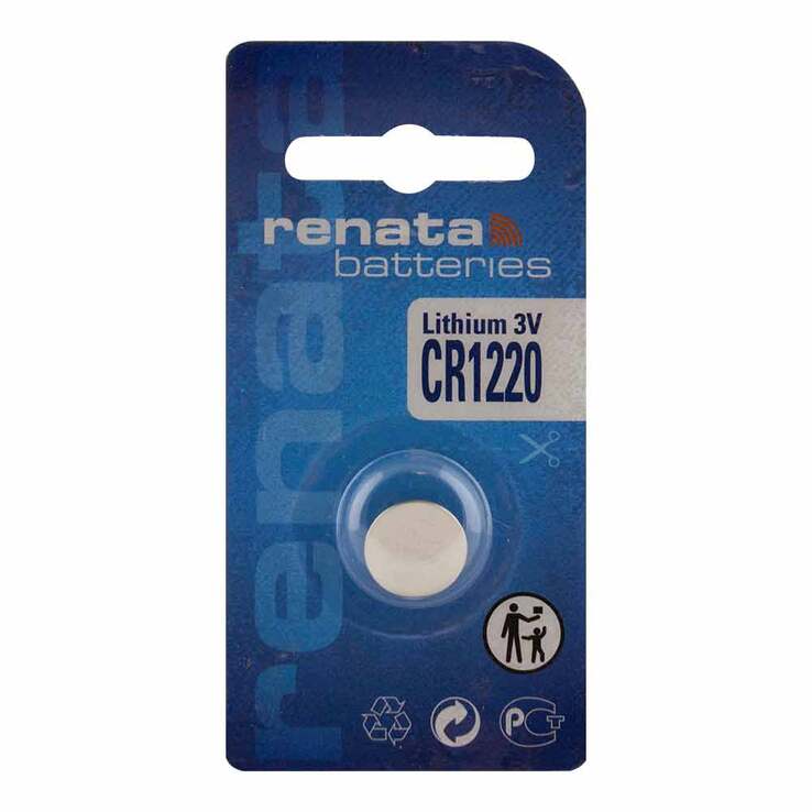 Batterien Lithium 3V CR 1220, 1 St