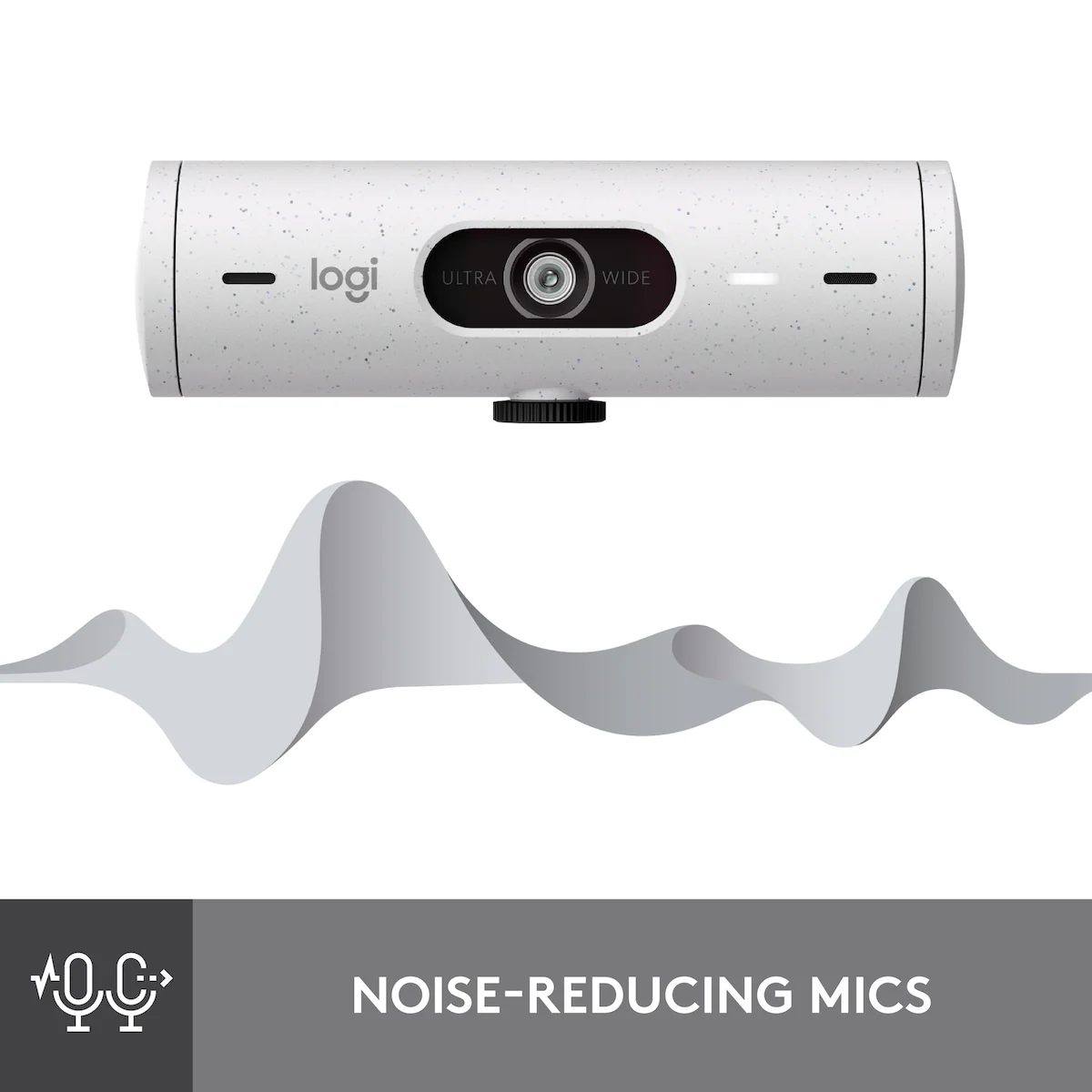 Logitech Brio 500 webkamera (off white)