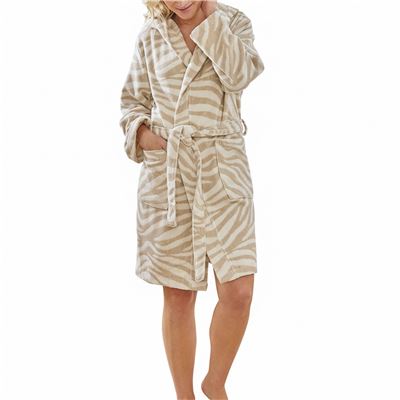 Peignoir zèbre - Éponge 380 g/m²