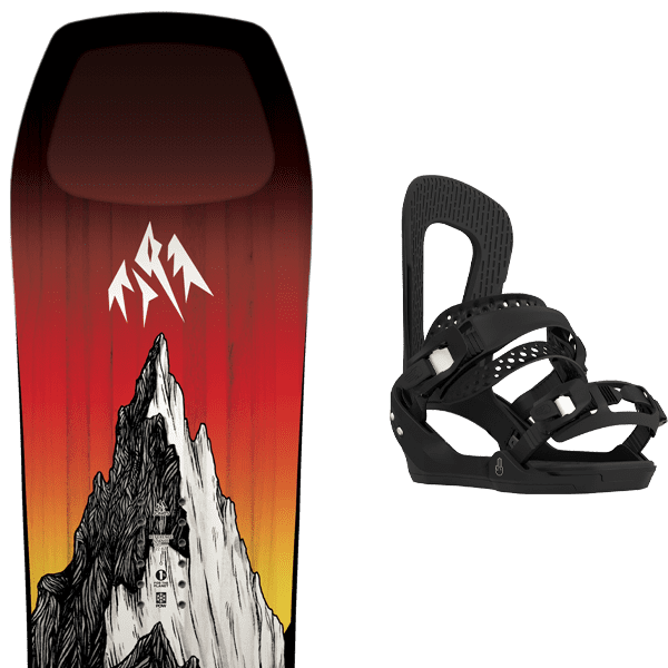 Pack snowboard JONES AVIATOR 2.0 + Fix