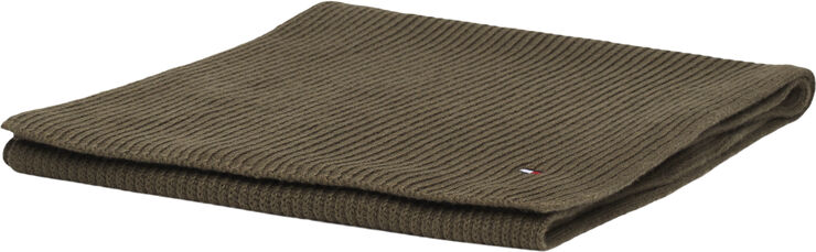 Tommy Hilfiger TH FLAG PIMA COTTON CASH SCARF Army green
