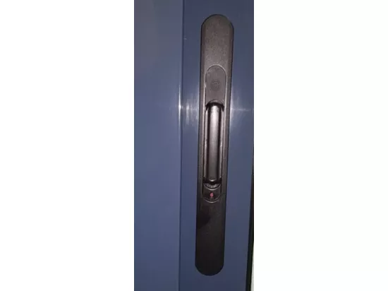 Fenetre Coulissante Alu Gris Ral 7016 2 Vantaux H125 X L120 Gd Menuiseries