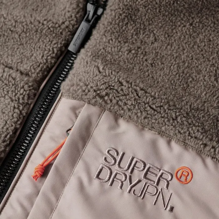 Superdry Relaxed Fleece Trekker Jas Heren
