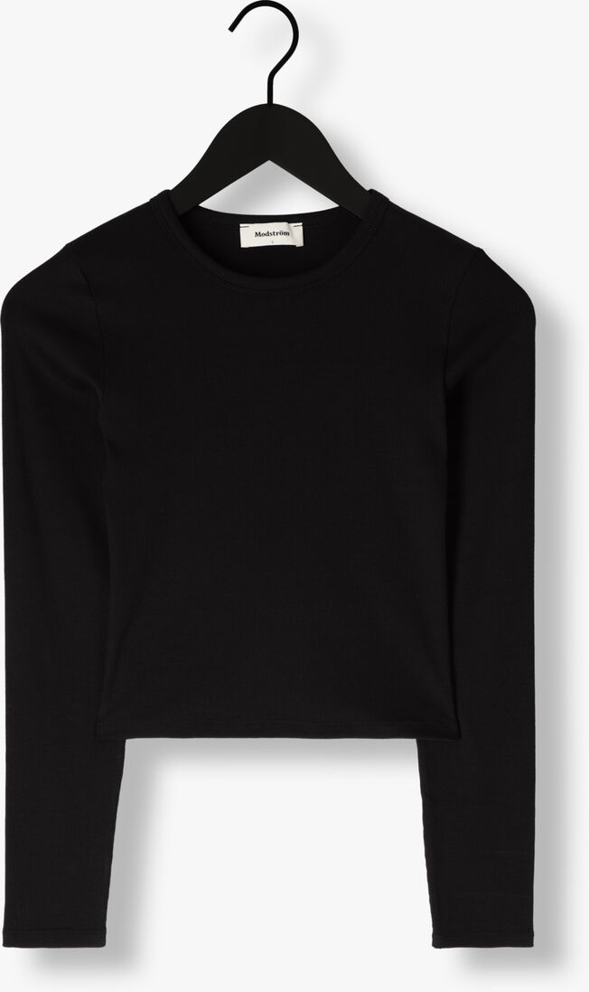 MODSTR\u00D6M zwarte modstr&ouml;m  igormd ls crop top