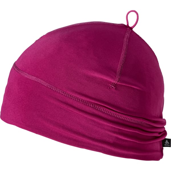 Bonnet ski de fond ODLO POLYKNIT WARM ECO HAT FESTIVAL FUCHSIA