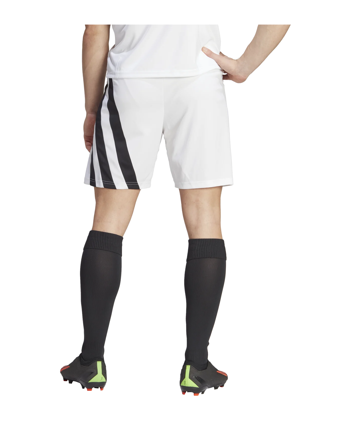 adidas Fortore 23 Short Weiss Schwarz
