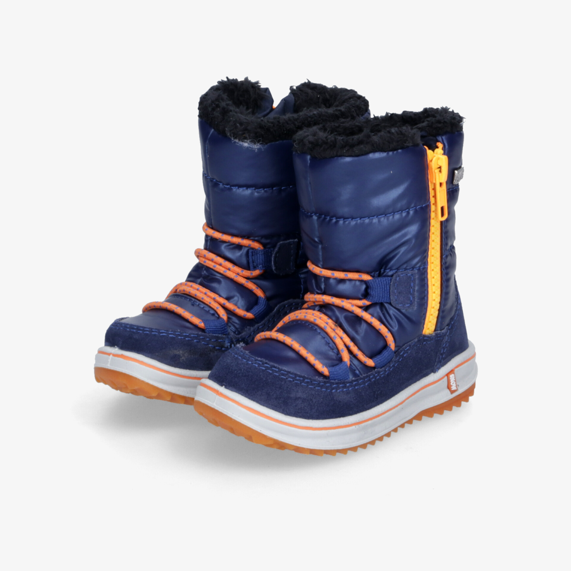 Bambulini Kinder Winterstiefel blau