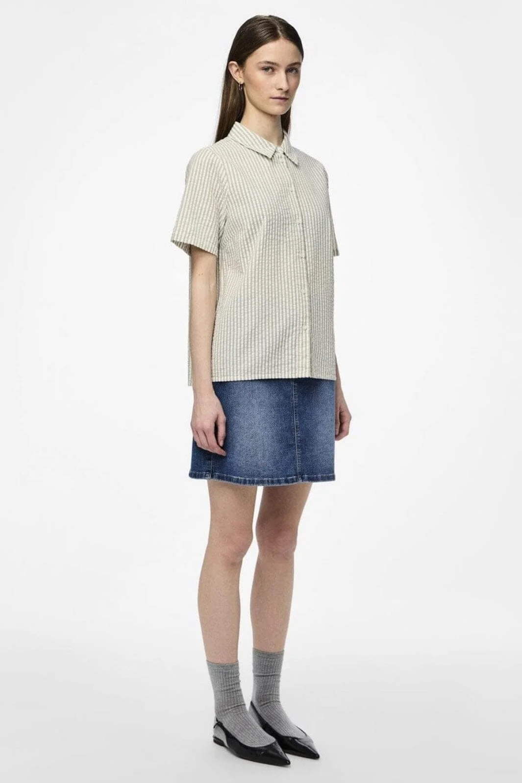 Pieces Pcsally Ss Shirt