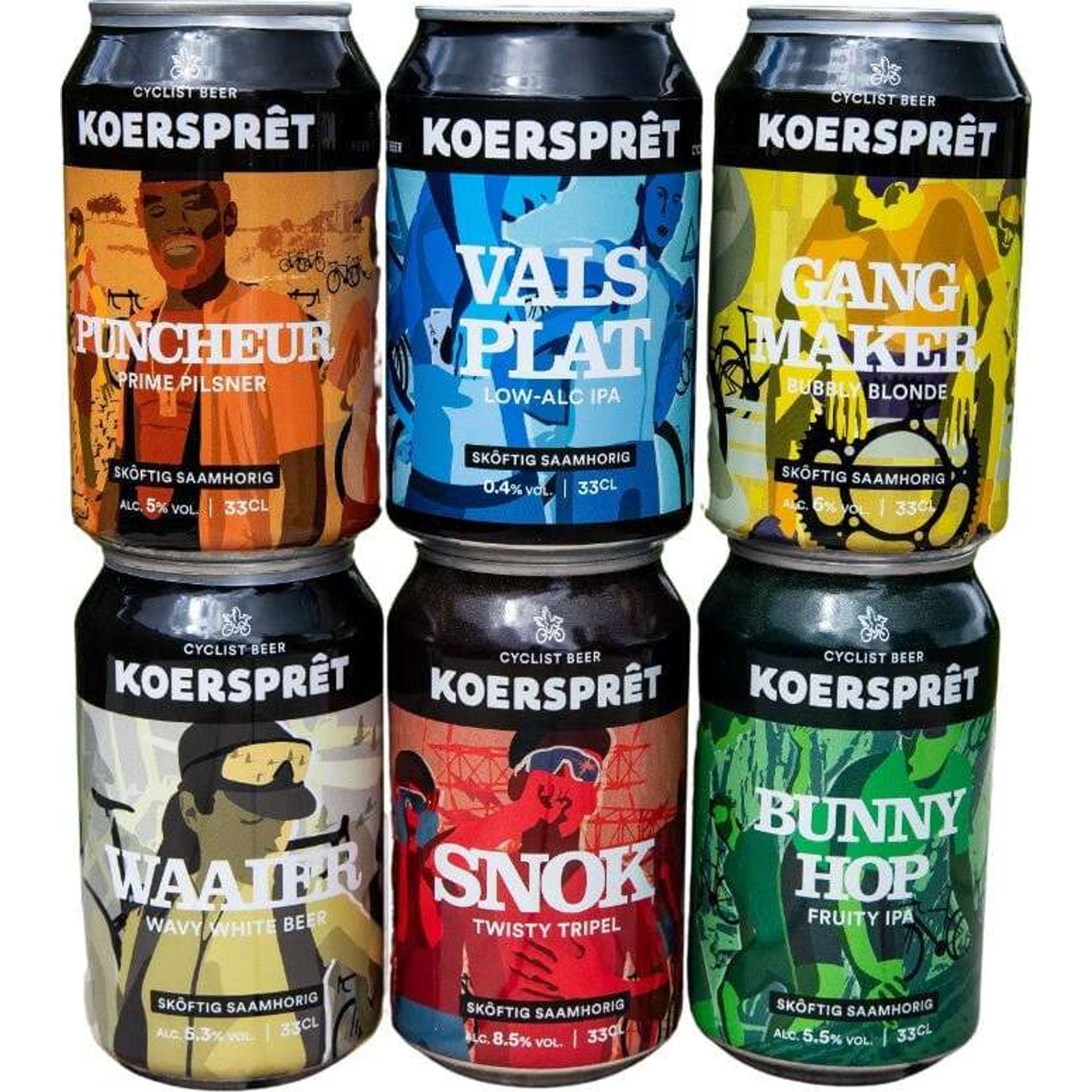 Koerspret 6-Pack Bierpakket