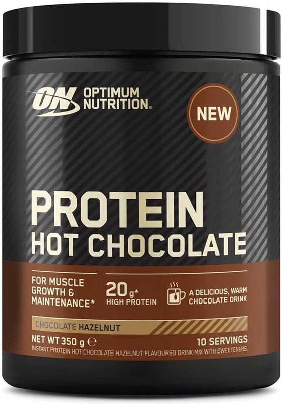 Optimum Nutrition - Protein Hot Chocolate - 350gr - Chocolade Hazelnoot