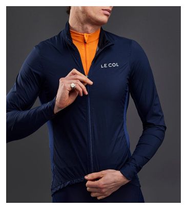 Veste Coupe-Vent Le Col Po Bleu Navy