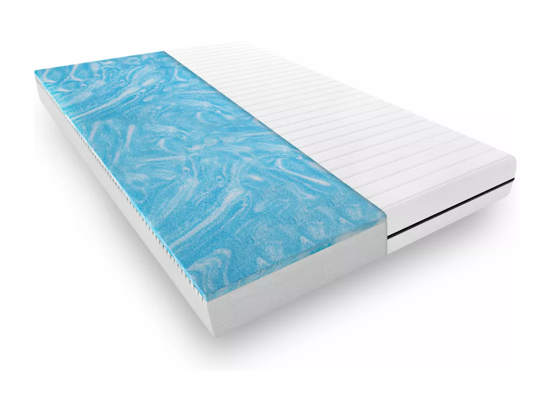 Matelas Mousse Froide & Gel – 160x200 Confort Premium, Fermeté Ajustable