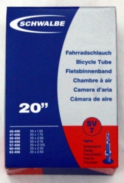 Schwalbe slange 20x1.50-2.50 (40/62-406) SV7