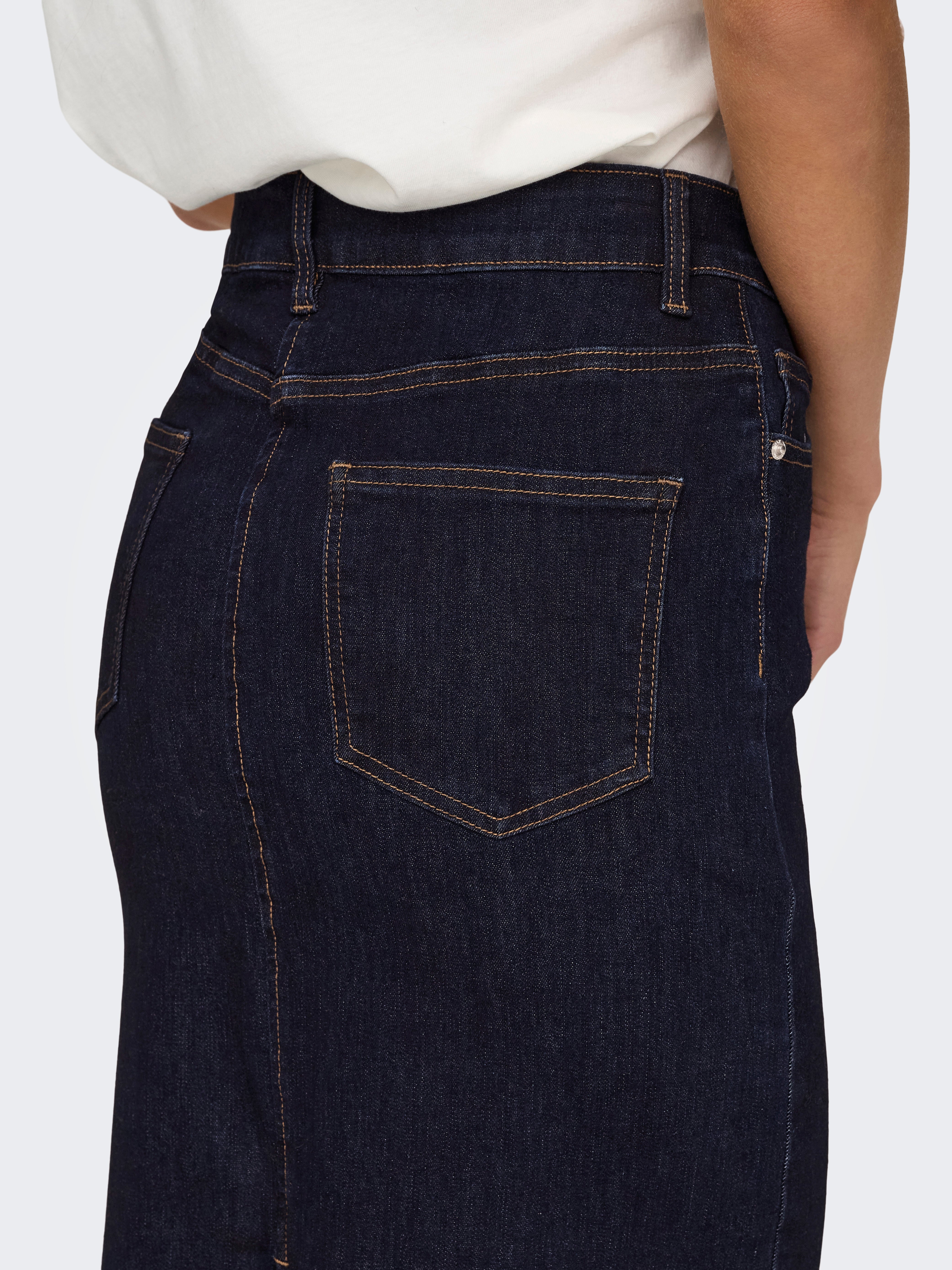 ONLWALO Jeansrock Dark Blue Denim