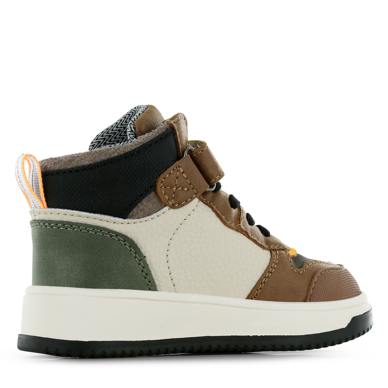 Shoesme Water-Proof cognac sneaker Microfiber leer | Jongens schoenen