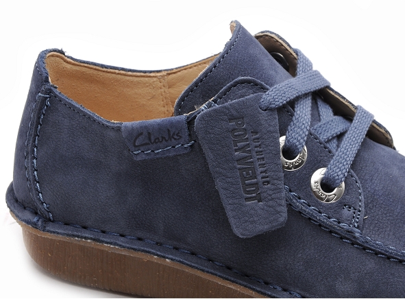 Clarks basses femme funny dream bleu