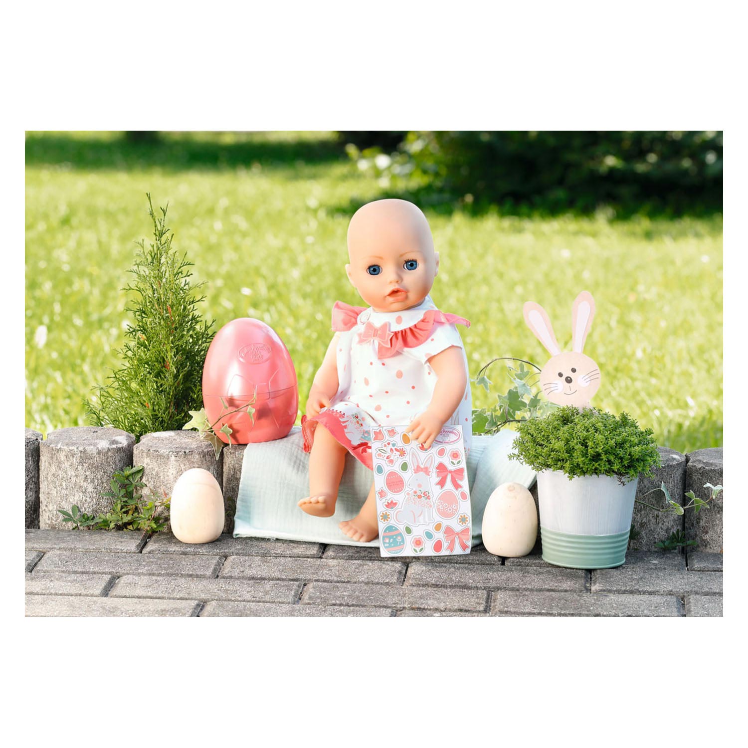 Baby Annabell Paaspakje in paasei