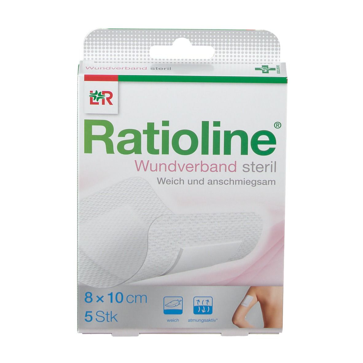 Ratioline® Wundverband 10 cm  x 8 cm steril