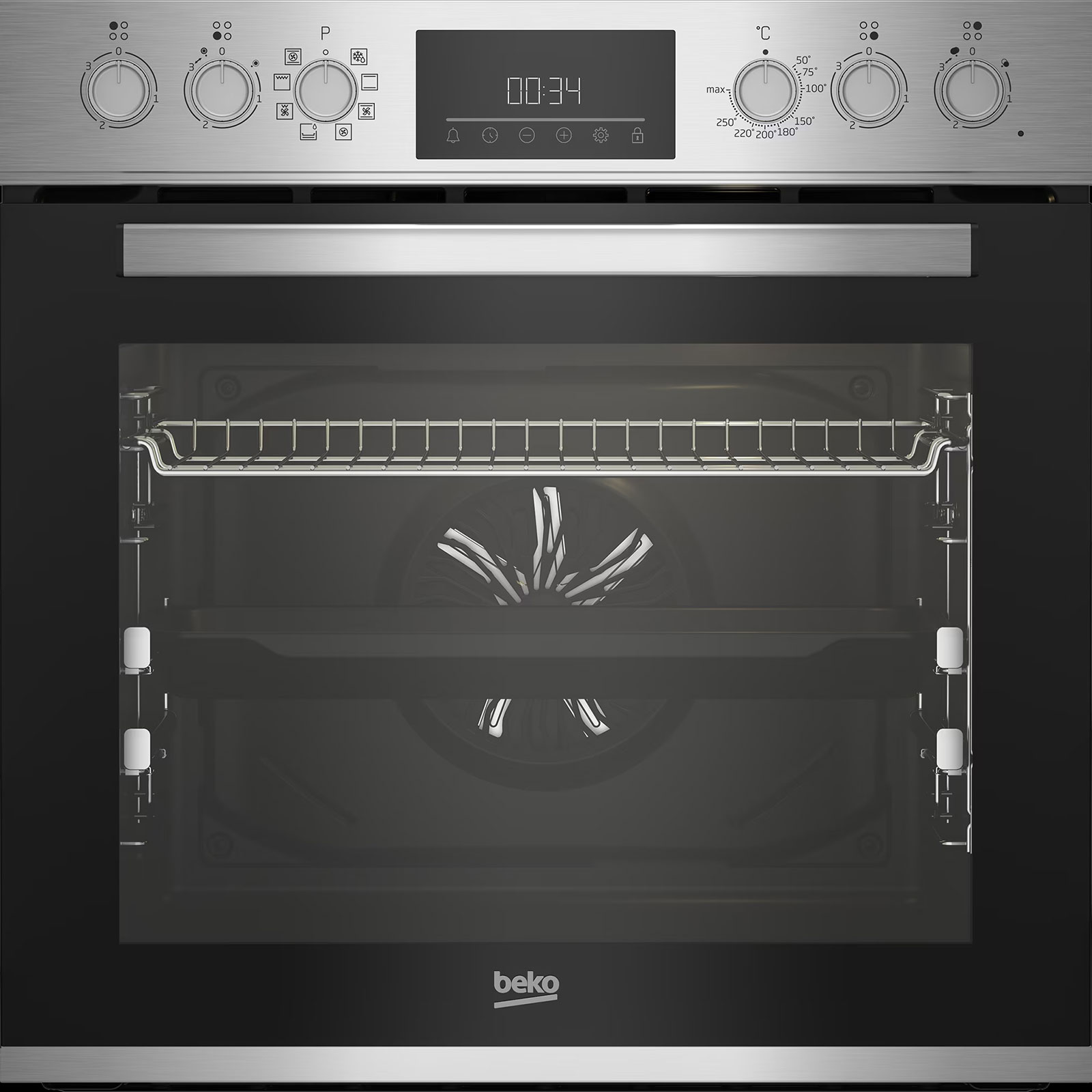 Beko Einbau-Herdset BBUM12322X - A