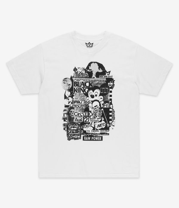 King Skateboards Destroy Babylon T-Shirt (white)