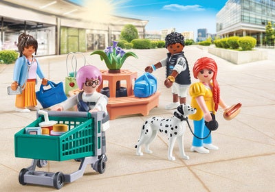 Playmobil 71541 My Life Byggesett Mine Figurer Shopping