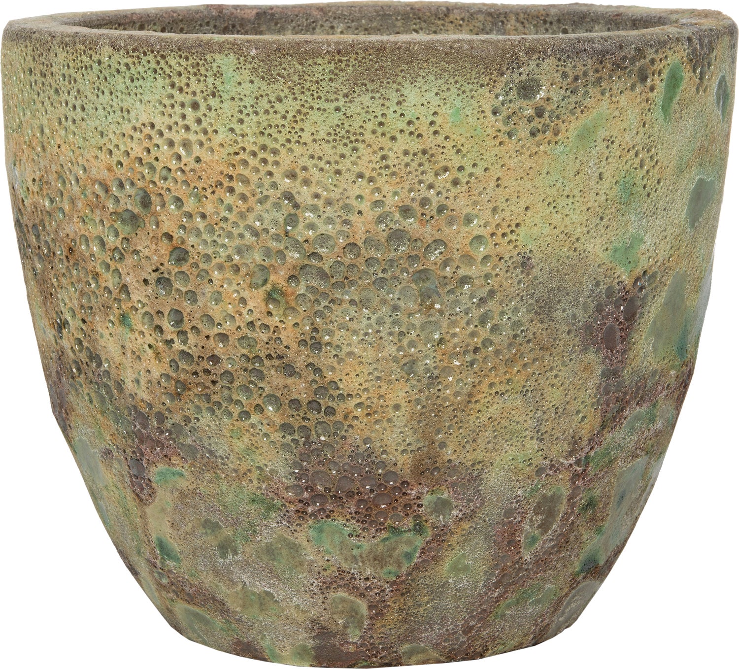 Intratuin bloempot Bubbel groen D 21 H 18 cm