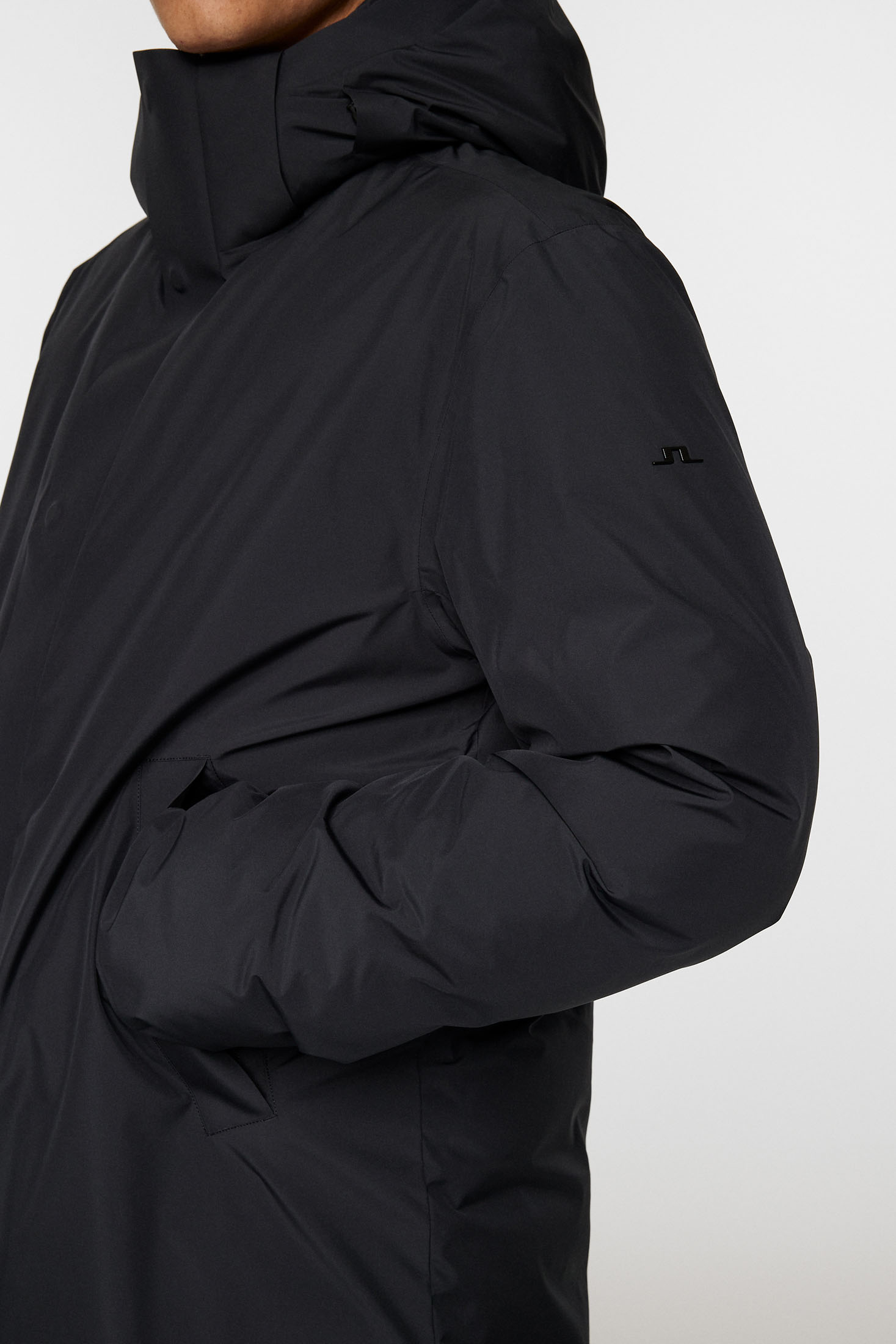 Alon Down Parka Herre Black