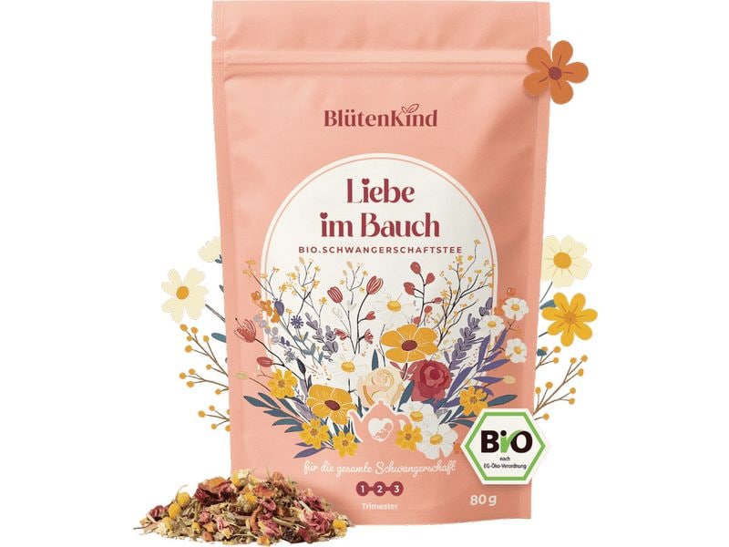 Eulentaler Schwangerschaftstee Bio 80 g Bio-Tee für Wohlfühlmomente