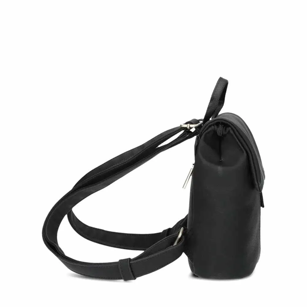 ZWEI Rucksack Schwarz Lederimitat