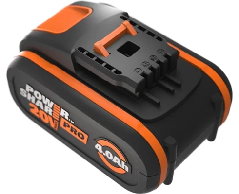 WORX 20V 4.0Ah battery with indicator