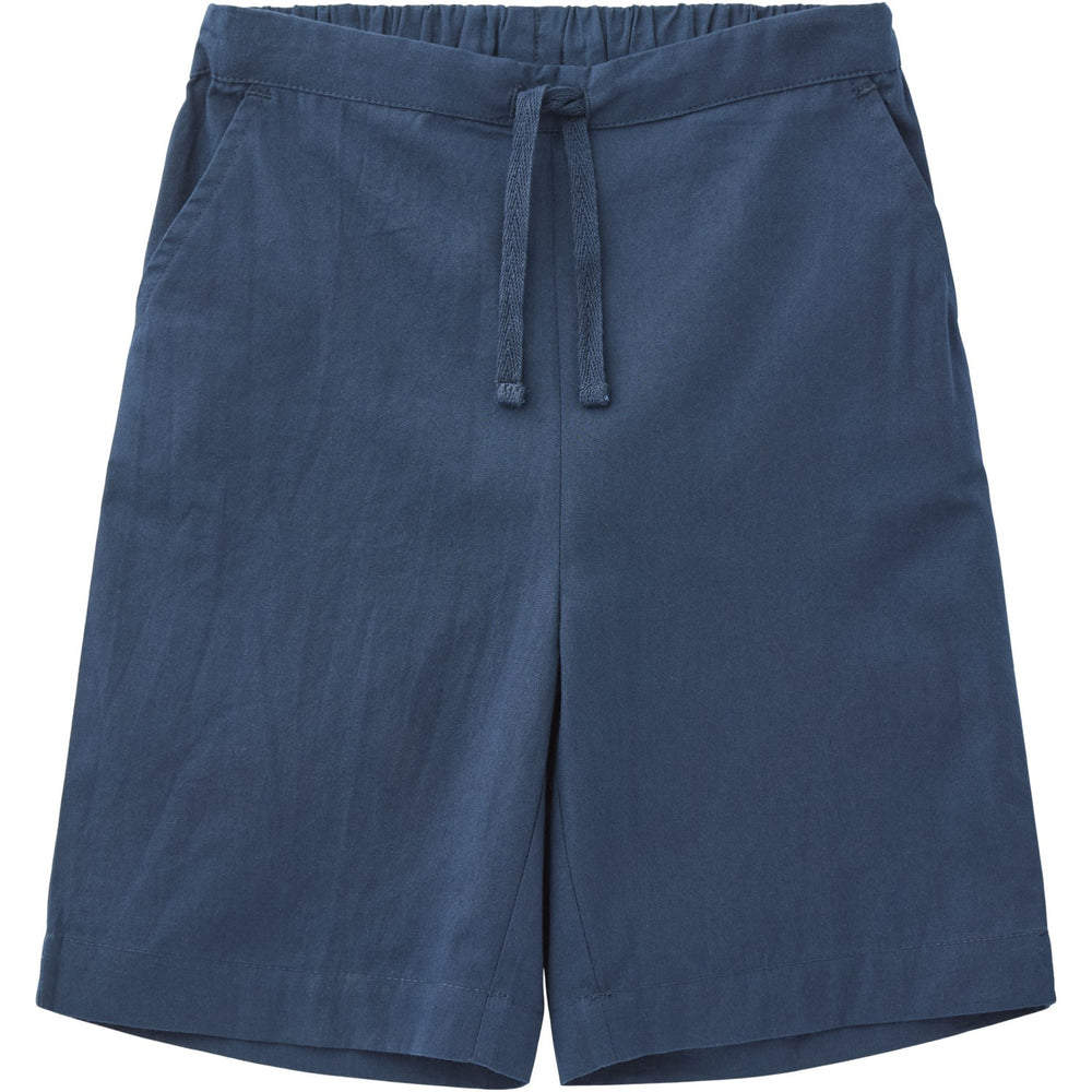 Køb COPENHAGEN COLORS Navy Poplin Shorts med snøre