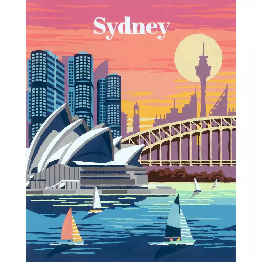 Ravensburger Colorful Sydney bunt