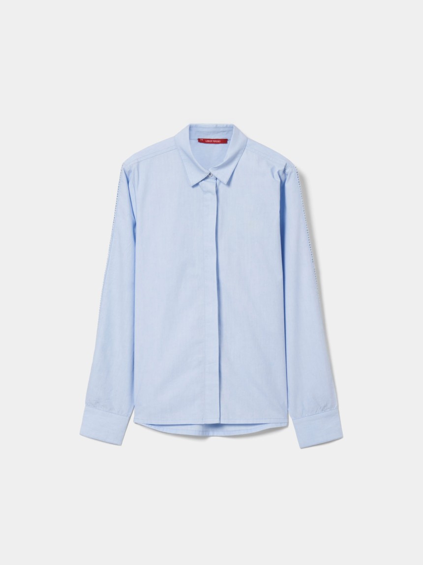 Camisa regular fit de algodão