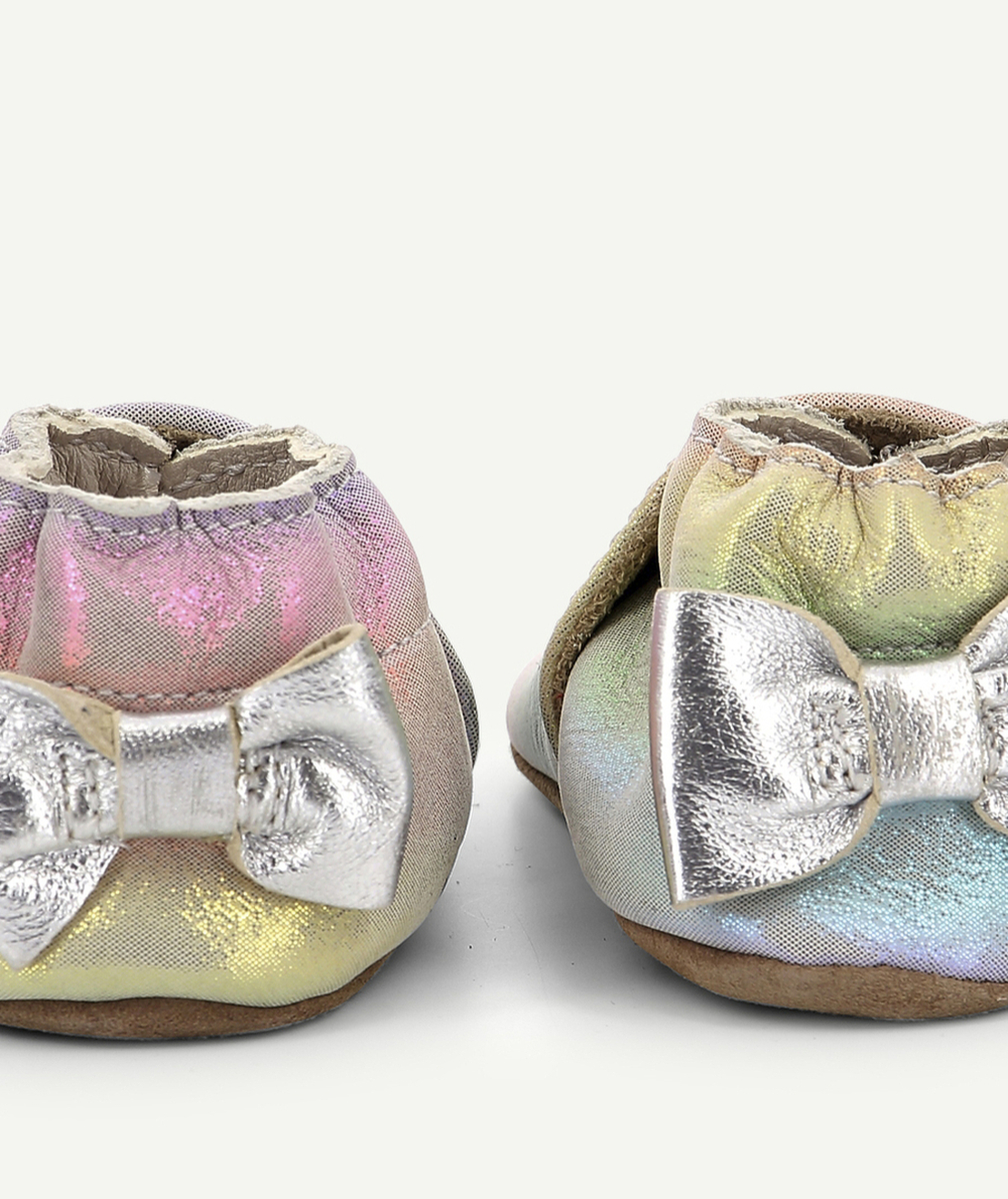 ROBEEZCHAUSSONS BÉBÉ MULTICOLOR EN CUIR AVEC COEUR