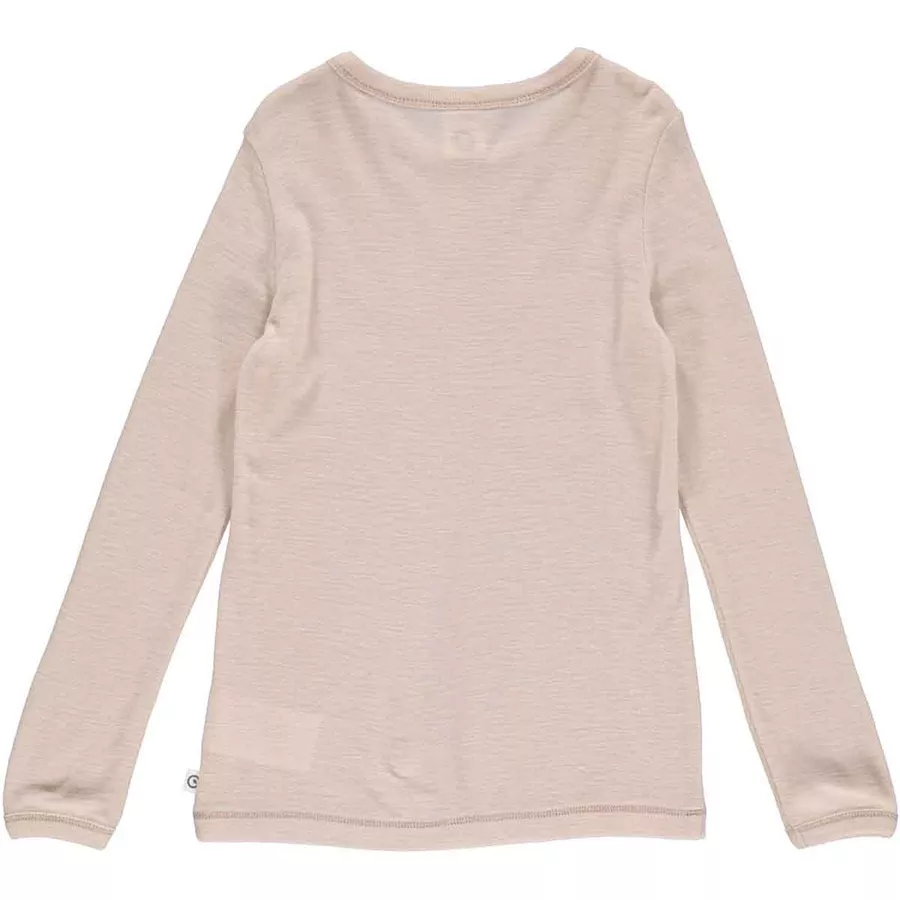 Müsli Langarmshirt aus Merinowolle rose