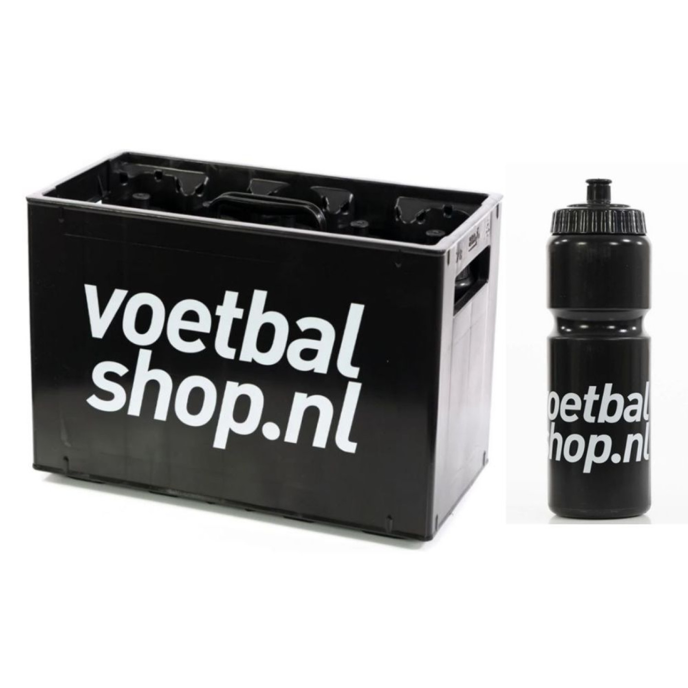Bidon Krat + Bidons 10 stuks