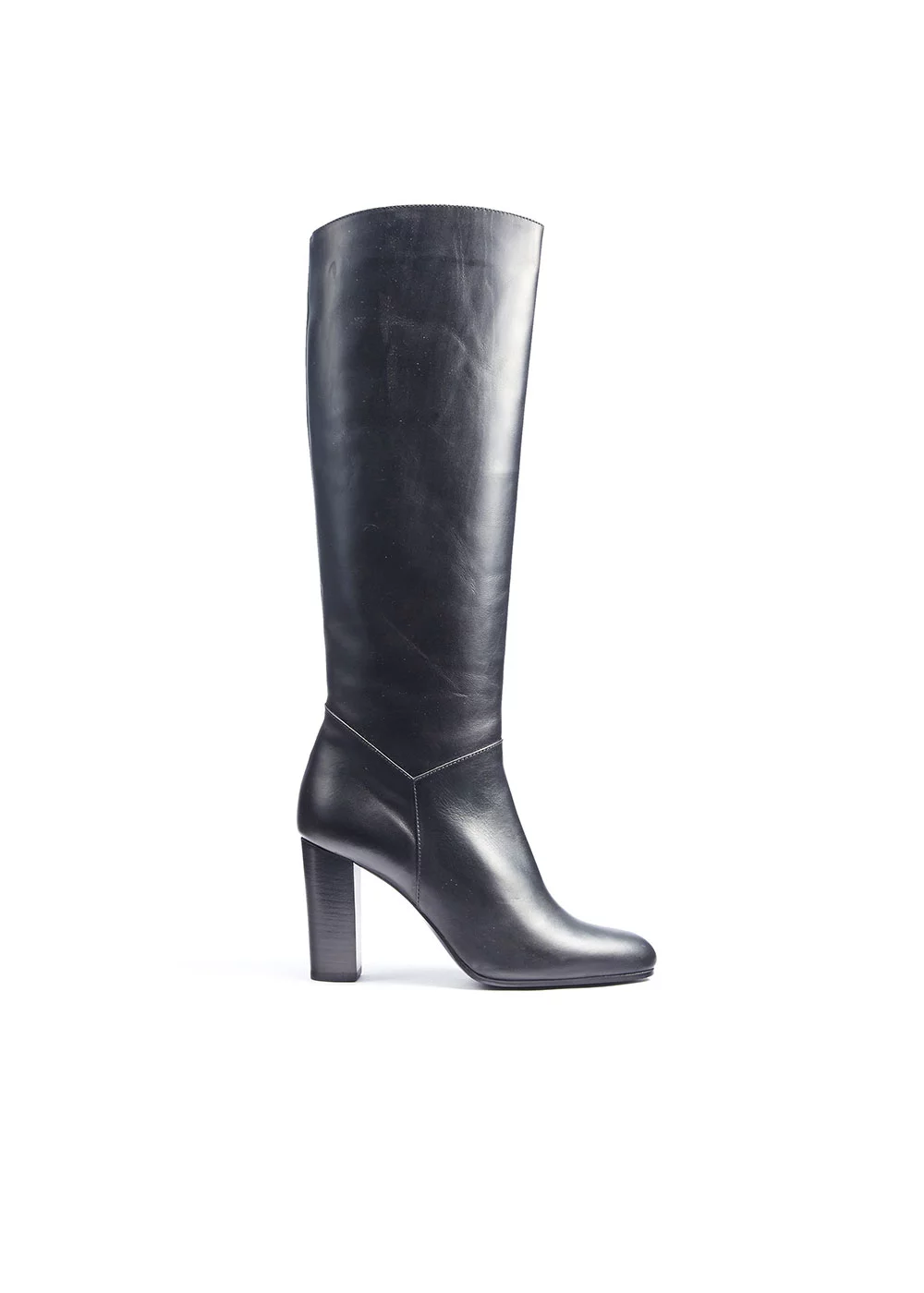 BOTTE EDANA CUIR NOIR